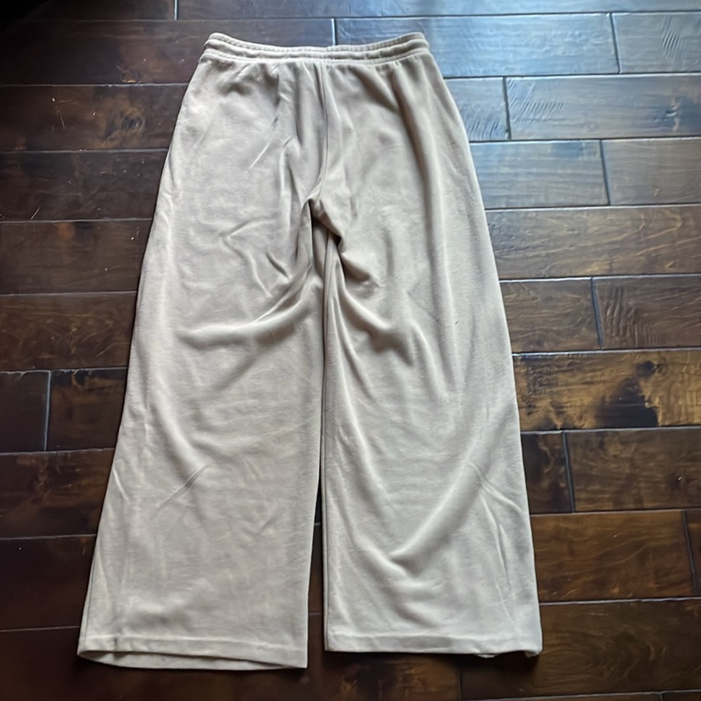 Zara Women's Draw String Wide-Leg Pants - Picture 3 of 5